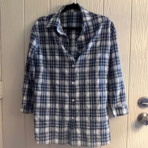 Women’s Lightweight Plaid Shirt